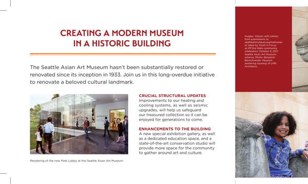 Asian Art Museum camel campaign brochure preview