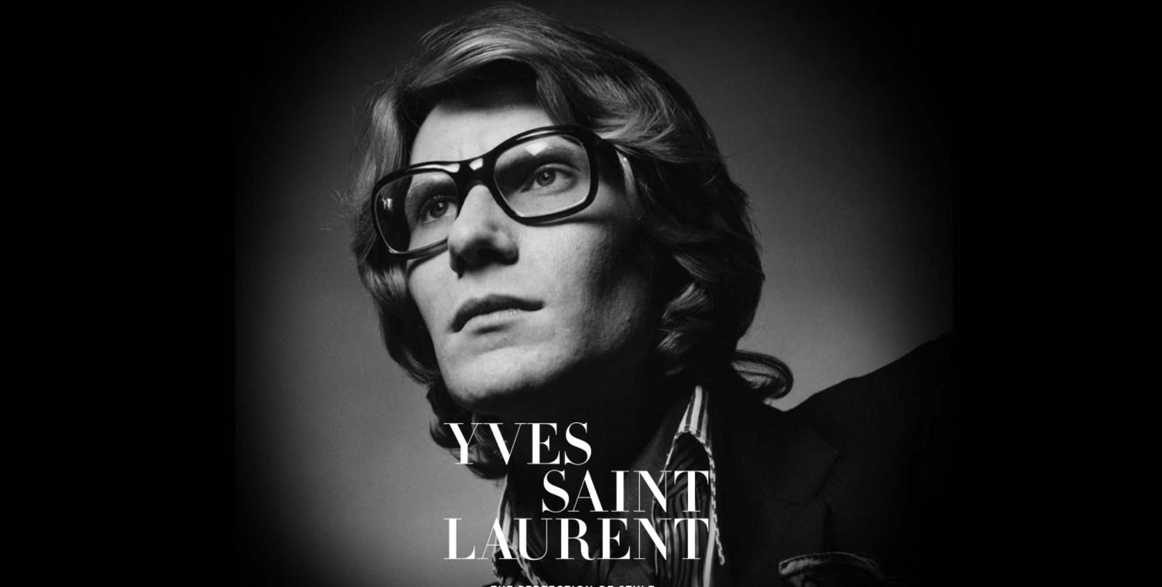 Yves Saint Laurent exhibition microsite